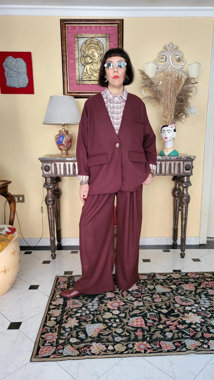 Pantalone Bordeaux