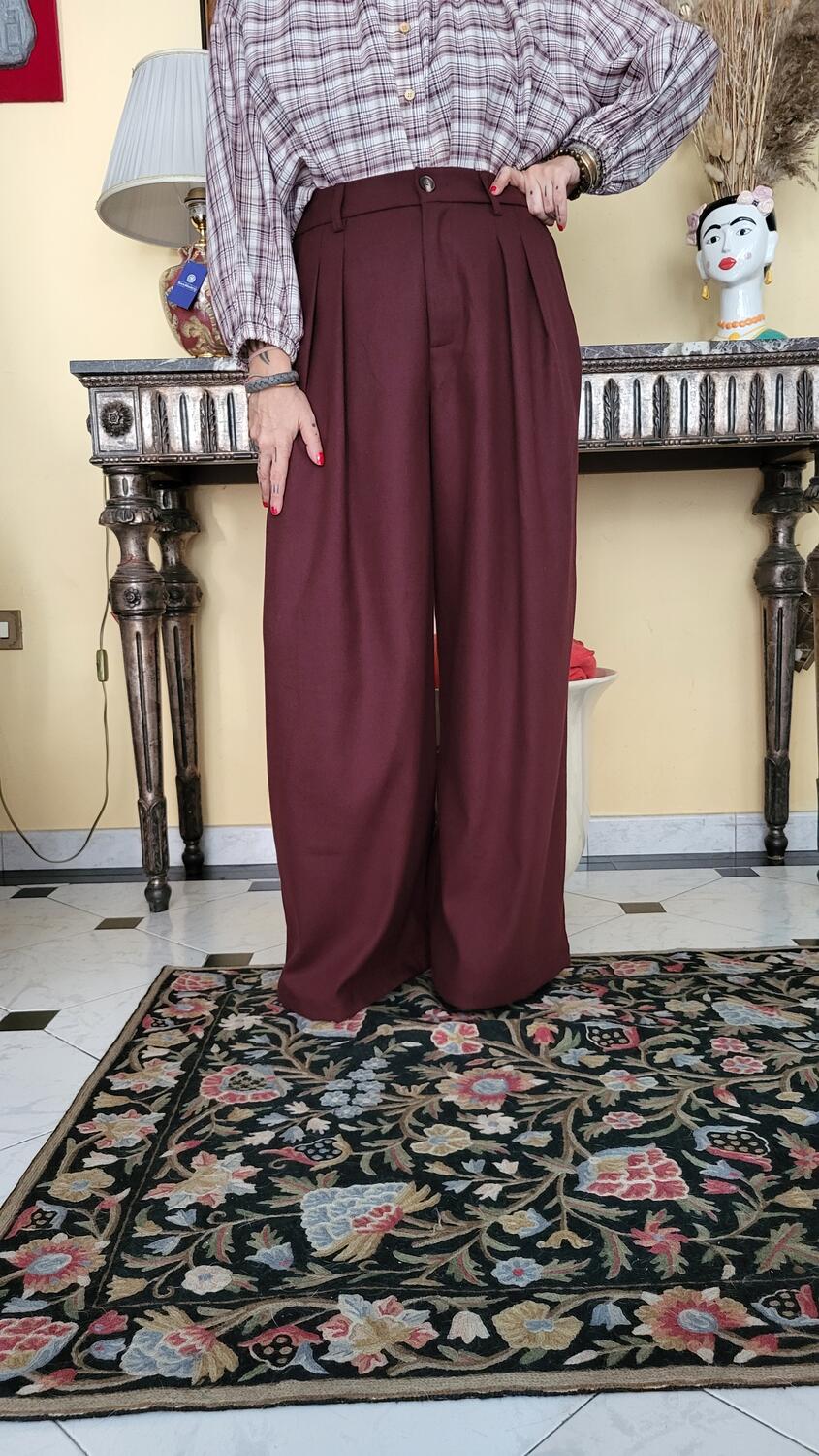 Pantalone Bordeaux