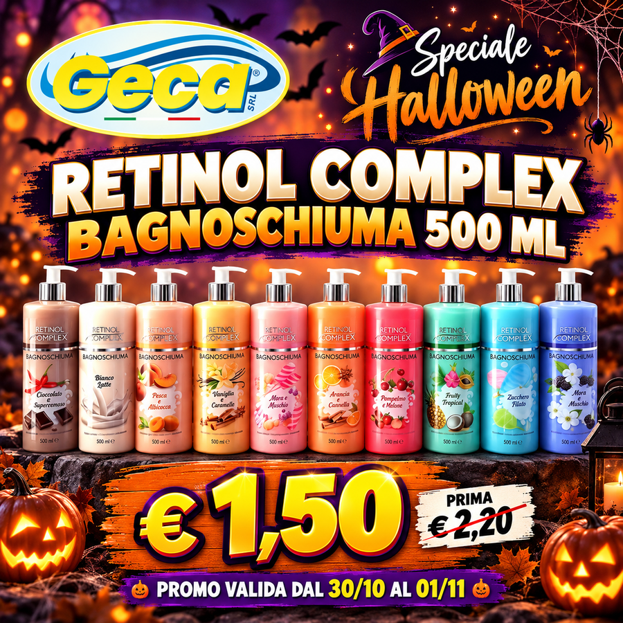 RETINOL COMPLEX BAGNOSCHIUMA 500 ML (Confezione da 36 pezzi) 