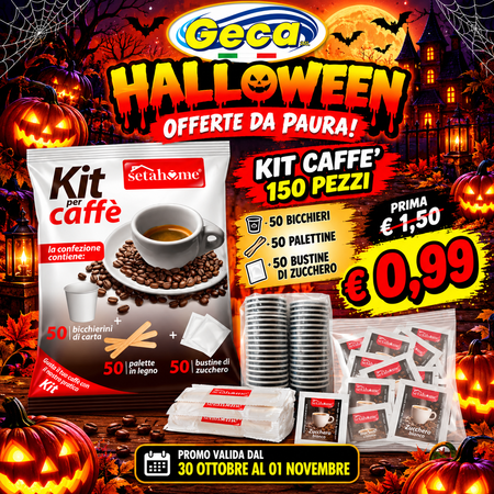  SETABLU KIT CAFFE' 150 PEZZI (Confezione da 40 pezzi)