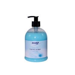 Sapone Liquido Profumazione Talco con Dispenser 500 ml AMATI
