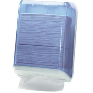 DISPENSER ASCIUGAMANI PIEGATI TRASPARENTE/BIANCO MAR PLAST