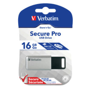 Chiavetta USB SECURE DATA PRO DRIVE per PC e MAC VERBATIM