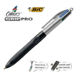 Penna Sfera a Scatto 4COLORS GRIP PRO 4 colori 1,0 mm BIC