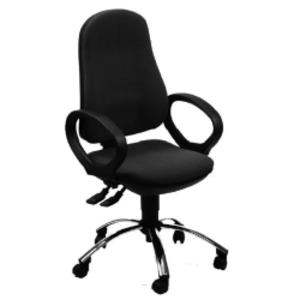 SEDIA OPERATIVA Ariel NERO C/BRACC.