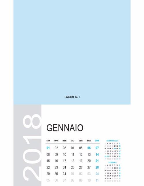 Calendario A3