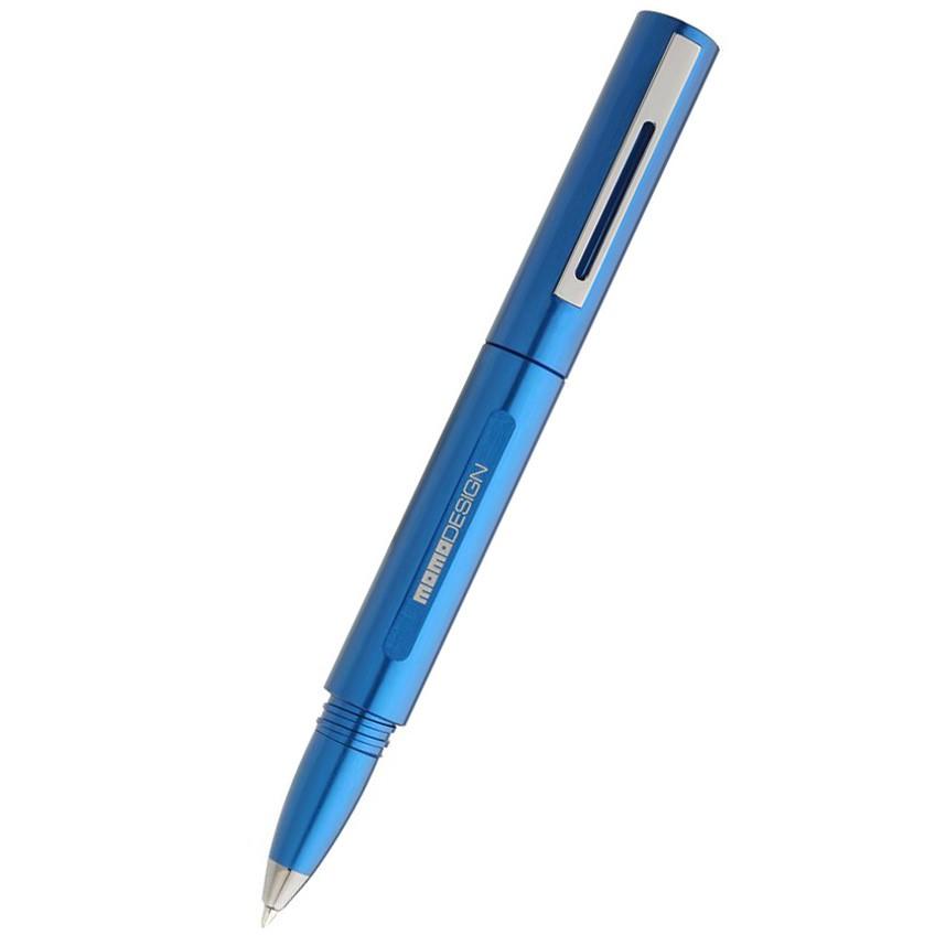 PENNA SFERA DELTA MOMODESIGN ALUMINA BALLPOINT VERSIONE BLU
