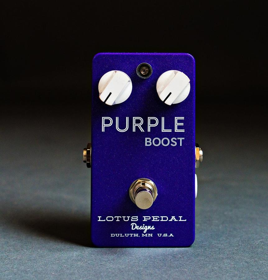 Purple Boost - Lotus Pedal Designs