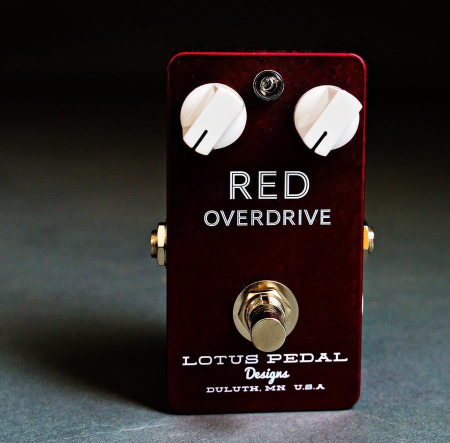 Red Overdrive - Lotus Pedal Designs