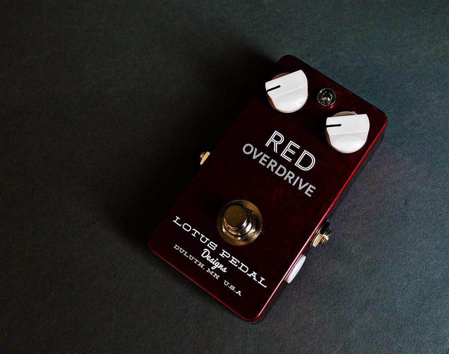 Red Overdrive - Lotus Pedal Designs
