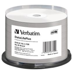 SCATOLA 50 Professional WIDE THERMAL PRINTABLE NO ID 16 4.7GB / 120'