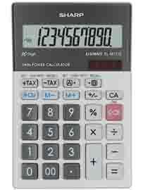 Calcolatrice da Tavolo EL M711GGY 10 cifre SHARP