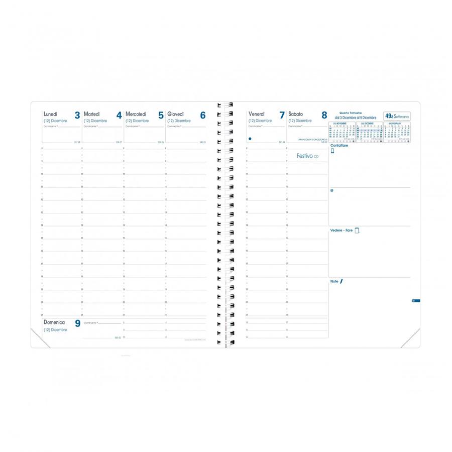 AGENDA QUO VADIS PRESIDENTE S a spirale 21x27 IMPALA