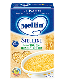 Mellin Pastina Stelline 320GR A SCATOLO DA 12 PEZZI