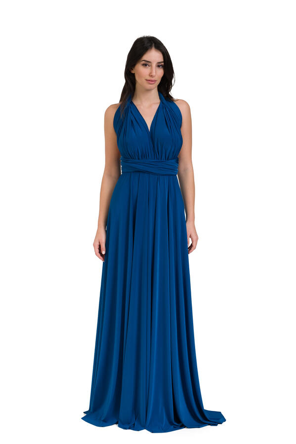 Infinity dress - abito lungo damigella infinite varianti per la scollatura
