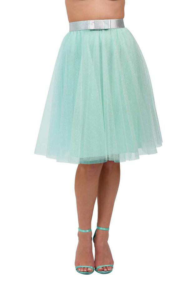 gonna tulle brillantini