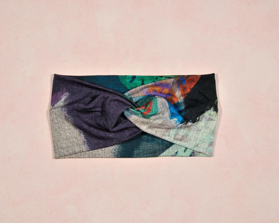 Fascia effetto Tie-Dye