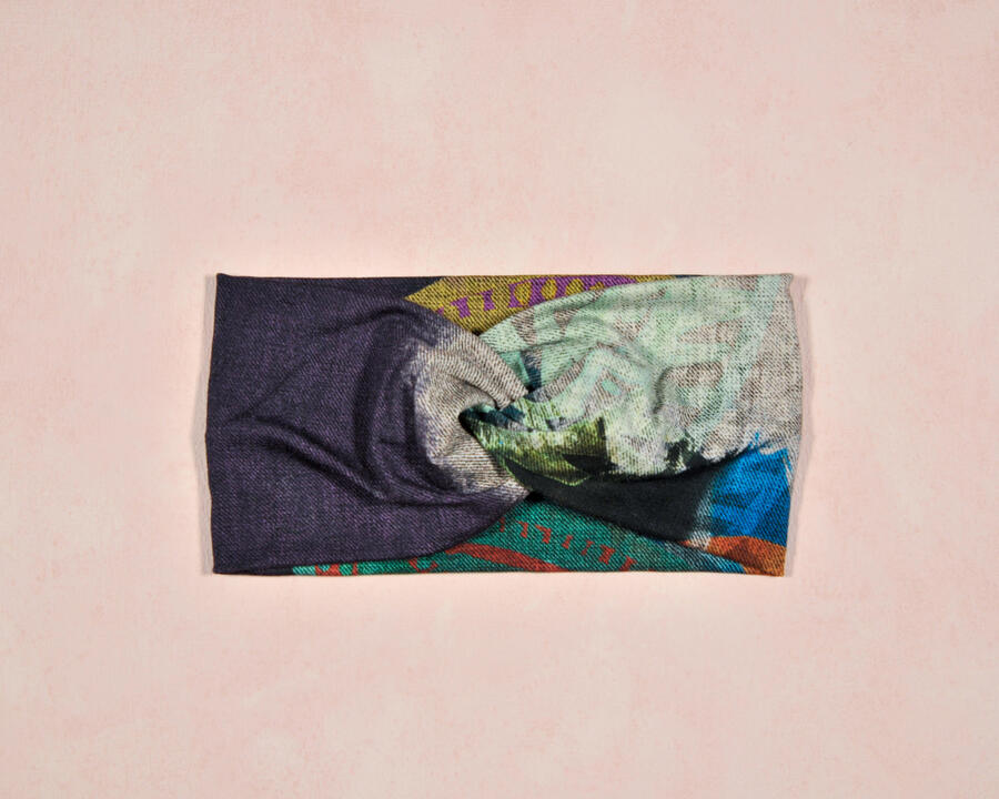 Fascia effetto Tie-Dye
