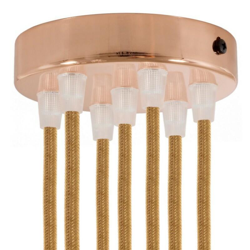 Rosone rotondo pop, 20 cm - 3 fori e 4 laterali