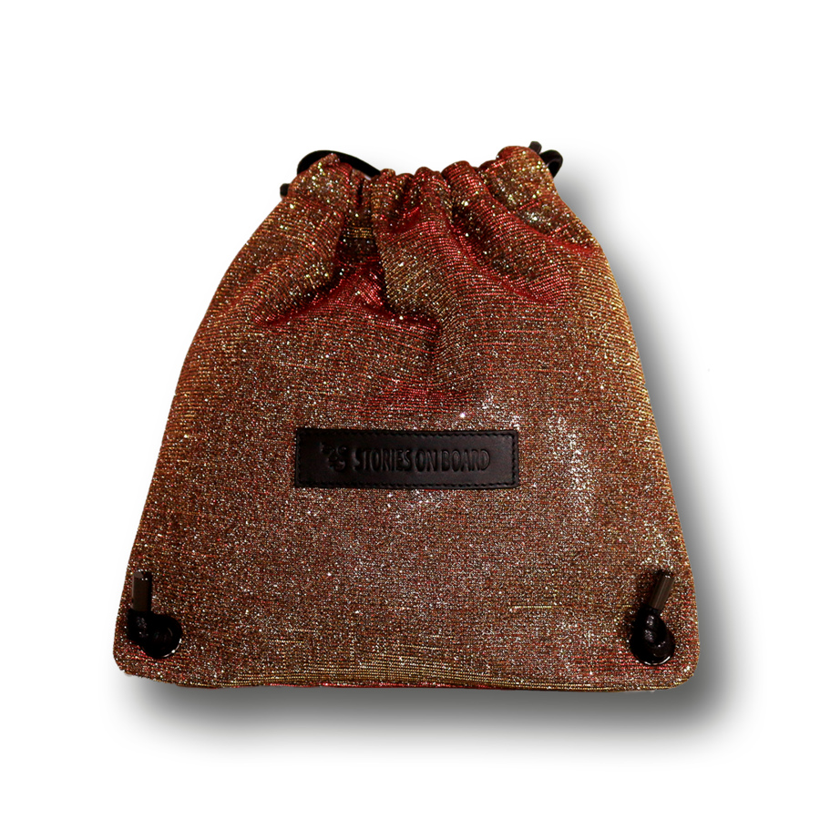 Zaino Donna - POLVEREDISTELLE Mini - Rosso Rubino