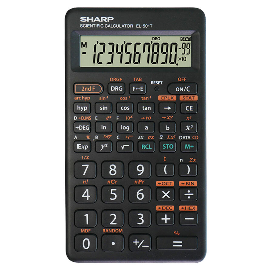 Calcolatrice Scientifica EL 501TB 131 Funzioni SHARP