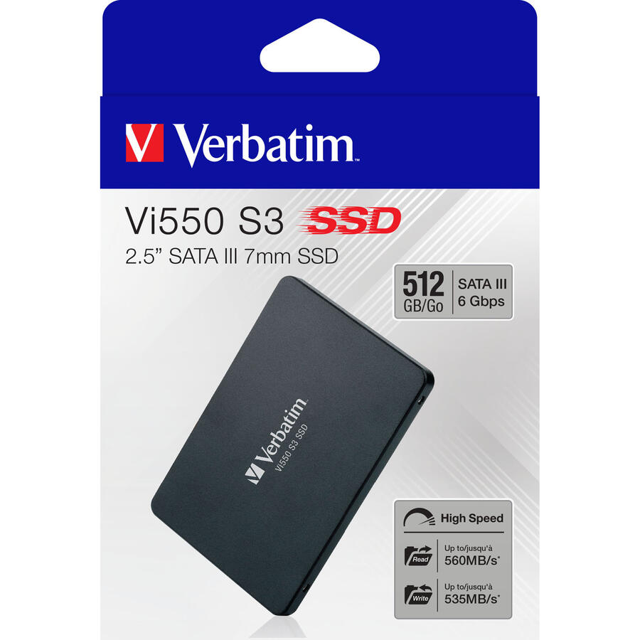 SSD Interno Vi550 SATA III 2.5'' VERBATIM