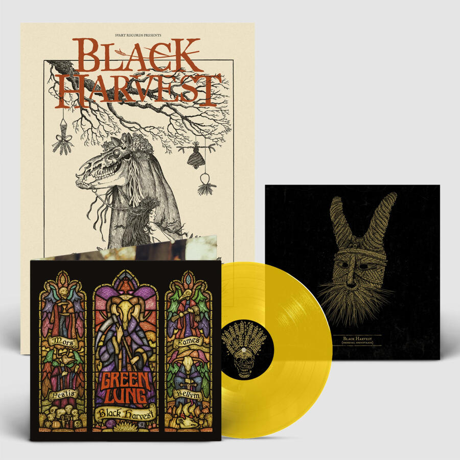 GREEN LUNG - BLACK HARVEST - LP LTD EDITION (Svart Records)