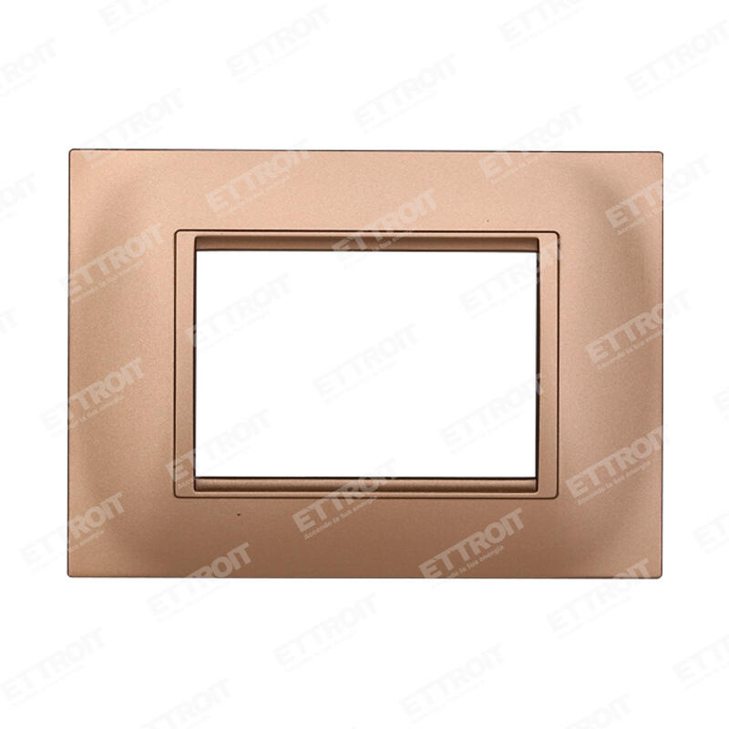 Placca quadrata oro