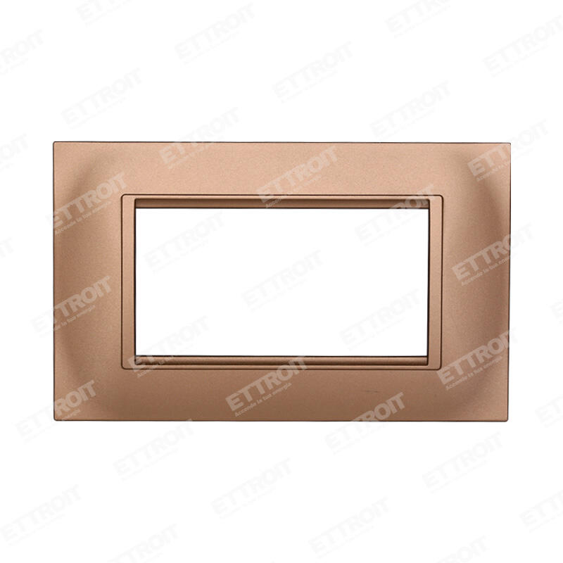 Placca quadrata oro