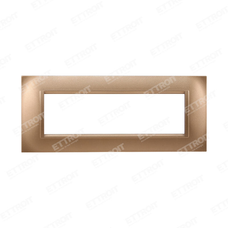 Placca quadrata oro