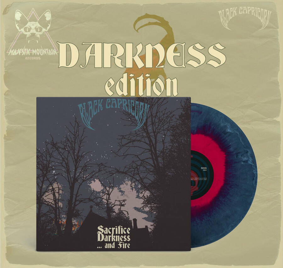 BLACK CAPRICORN - SACRIFICE DARKNESS...AND FIRE - LP (MAJESTIC MOUNTAIN)