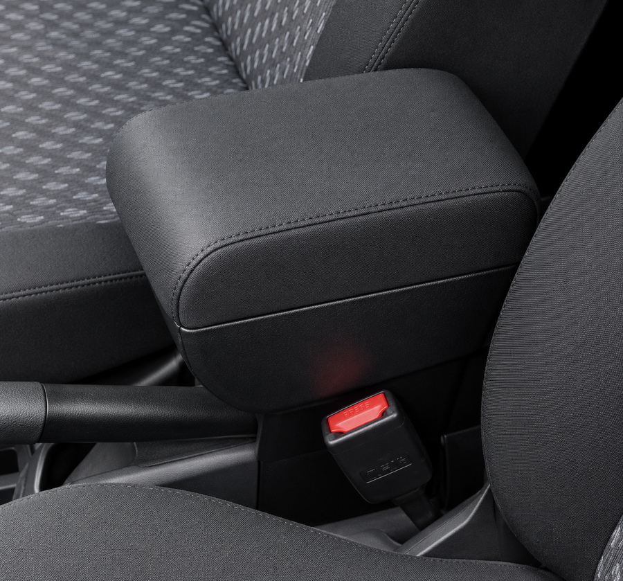 Accoudoir réglable en longueur avec porte-objet pour Volkswagen Polo (2001-2008) et (2009-2016)