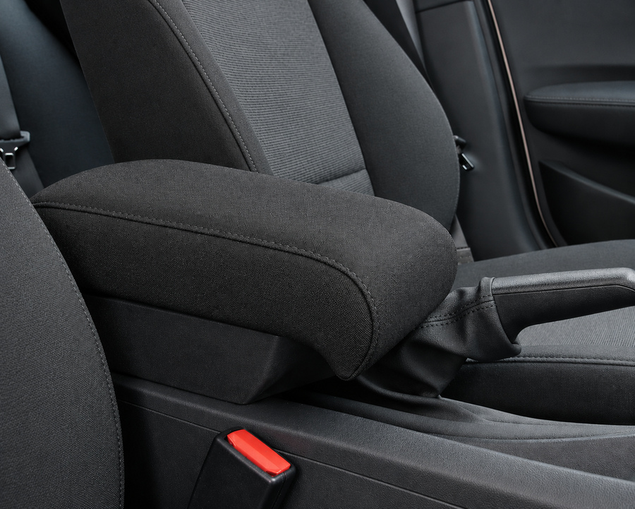 Bracciolo regolabile con portaoggetti per BMW Serie 1 E81 - E87
