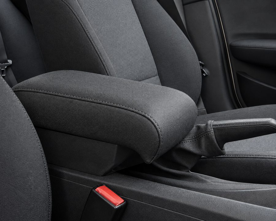 Bracciolo regolabile con portaoggetti per BMW Serie 1 E81 - E87