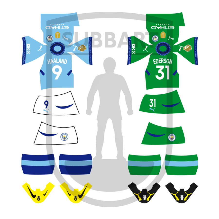 DECALS MANCHESTER CITY 2024-25