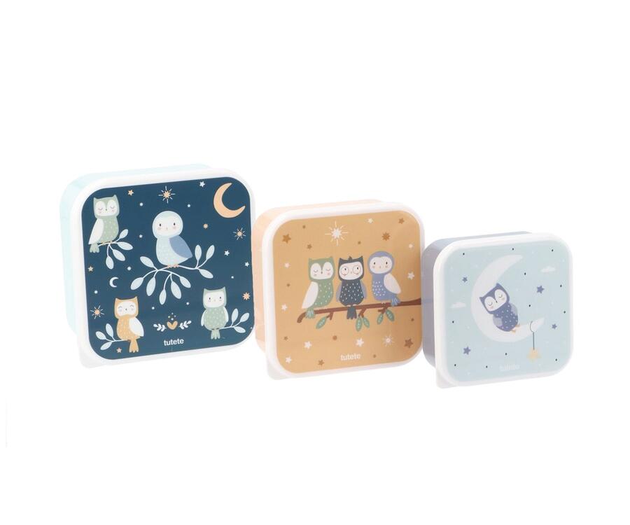 Pack 3 Scatoline Snack - Fantasie assortite