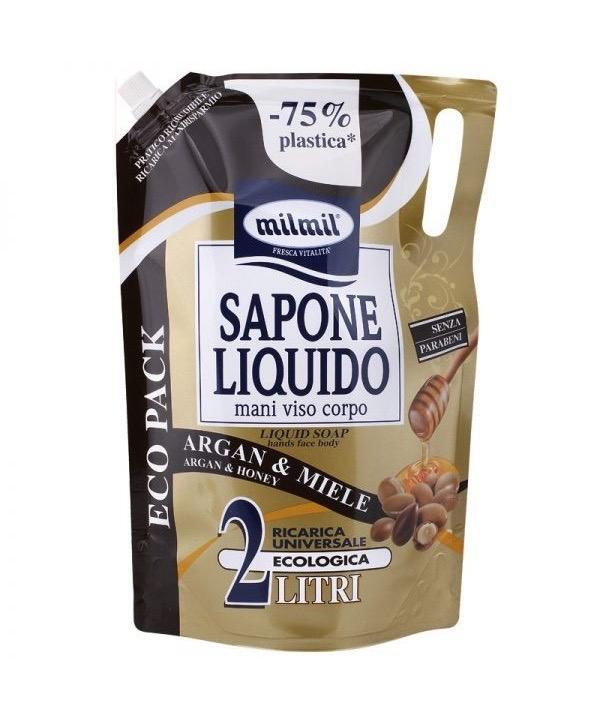 MIL MIL SAPONE LIQUIDO RICARICA DA 2 LITRI