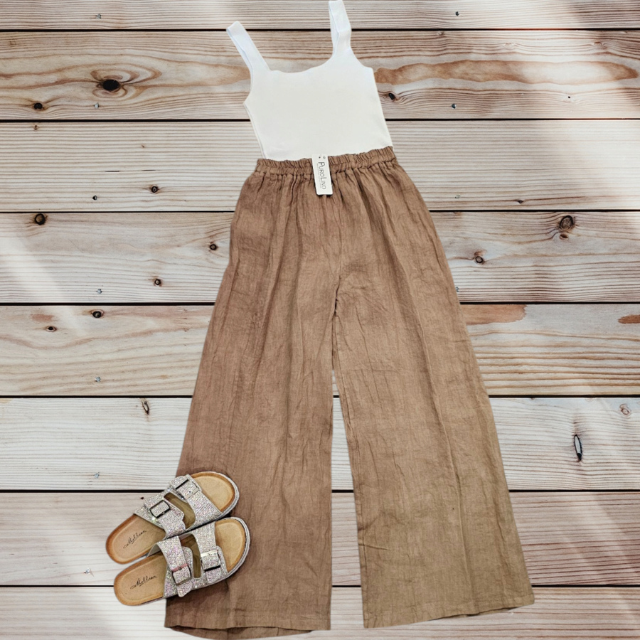 Pantalone Puro Lino