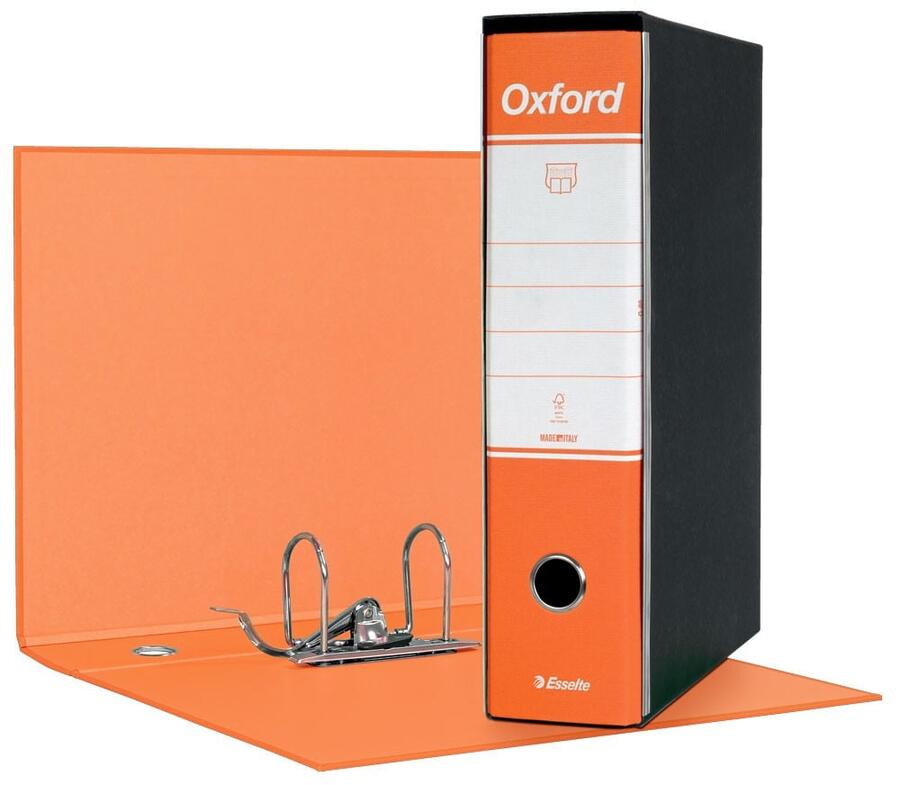 OXFORD G85 - Raccoglitore registratore formato protocollo dorso 8 cm