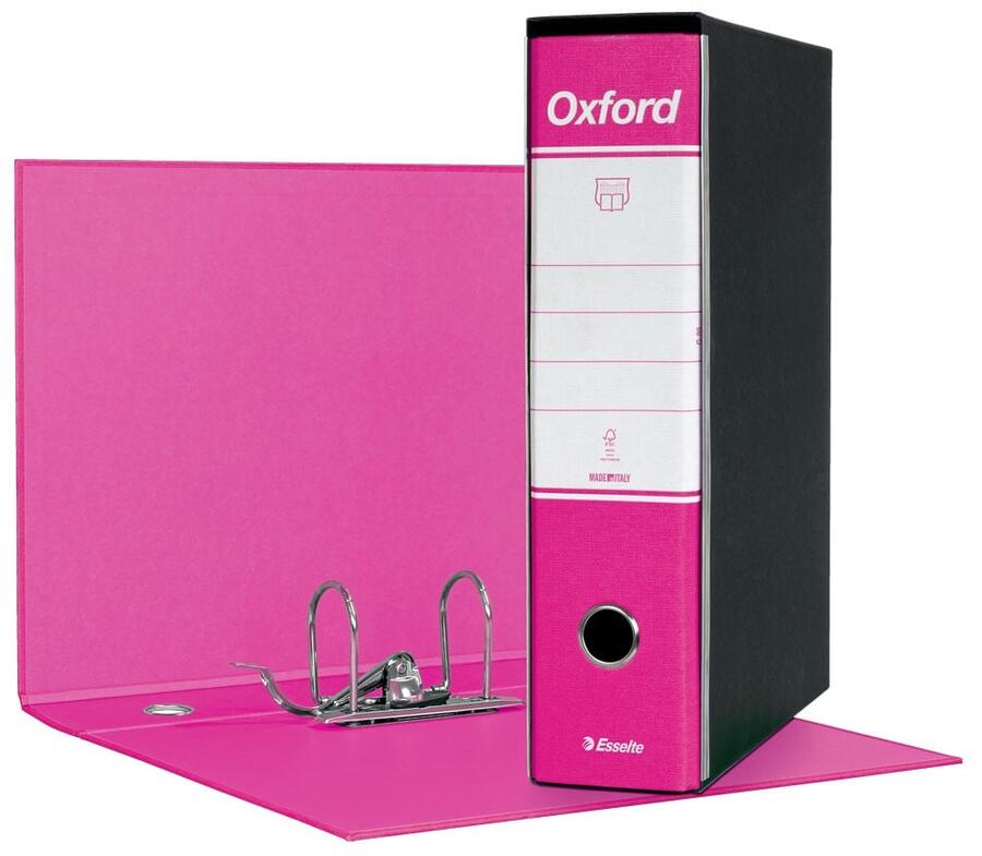 OXFORD G85 - Raccoglitore registratore formato protocollo dorso 8 cm