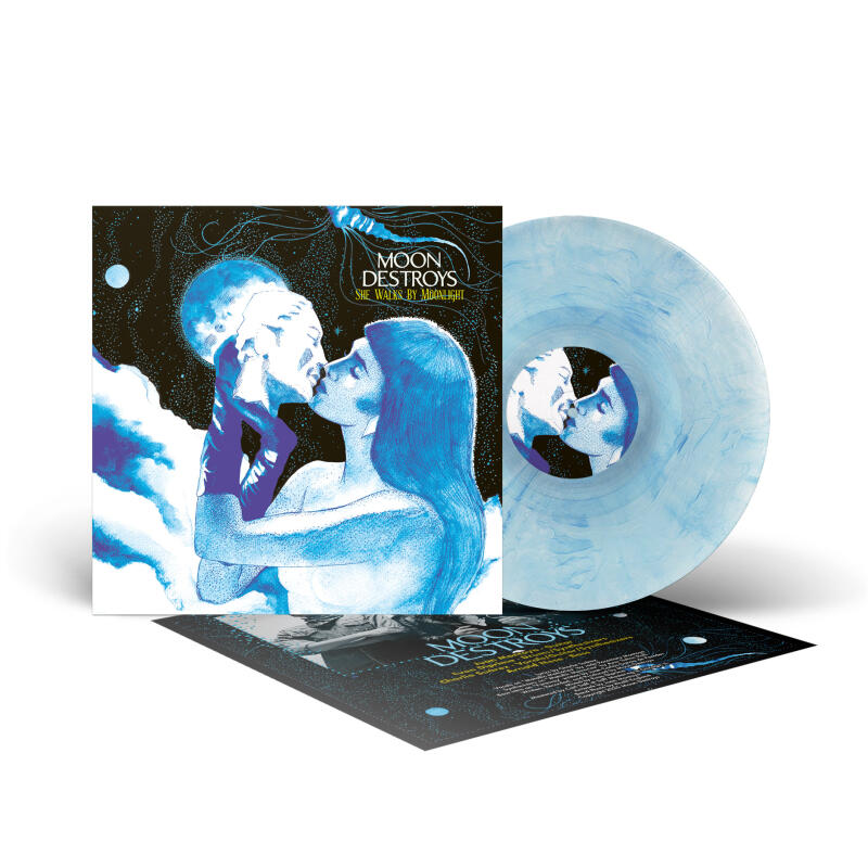 MOON DESTROYS - SHE WALKS BY MOONLIGHT - (BLUES FUNERAL)