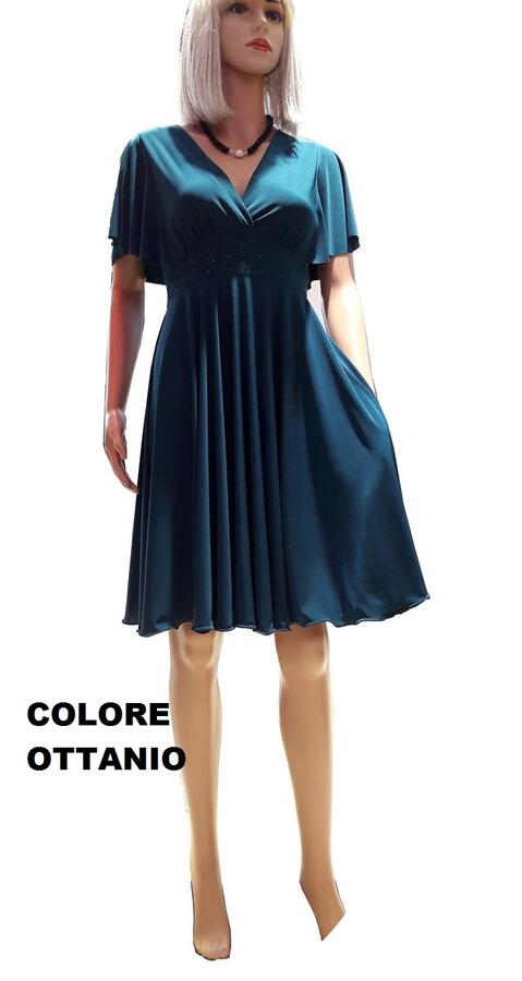 DRESS WHEEL JERSEY ELASTIC SLEEVE AND CRYSTAL IN LIFE 4-0055