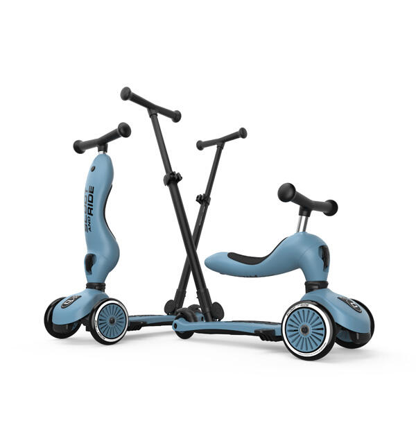 Scoot and Ride - Monopattino Trasformabile Push and Go - Colori assortititi
