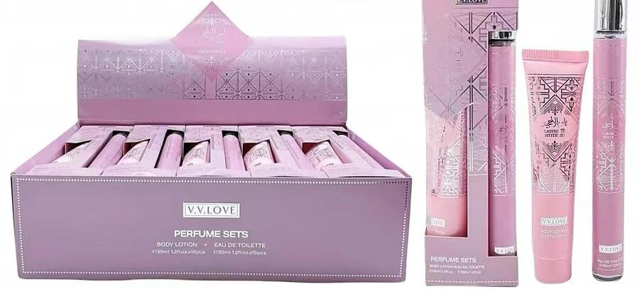 V.V.LOVE CREMA MANI 30 ml+ACQUA PROFUMATA EDP DA 35 ml
 [Confezione da 15 pezzi]