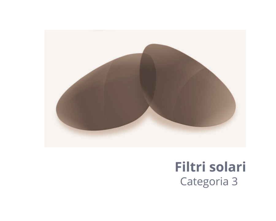 COPPIA FILTRI  SOLARI CATEGORIA 3 