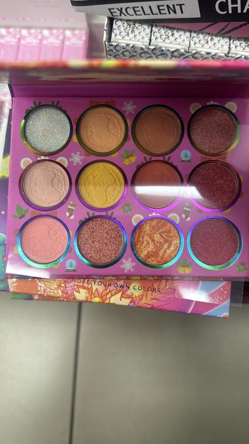 COLOR RAINBOW PALETTE EYESHADOW 12 COLORI
 [Quantità minima per ordine è di 12 pezzi]