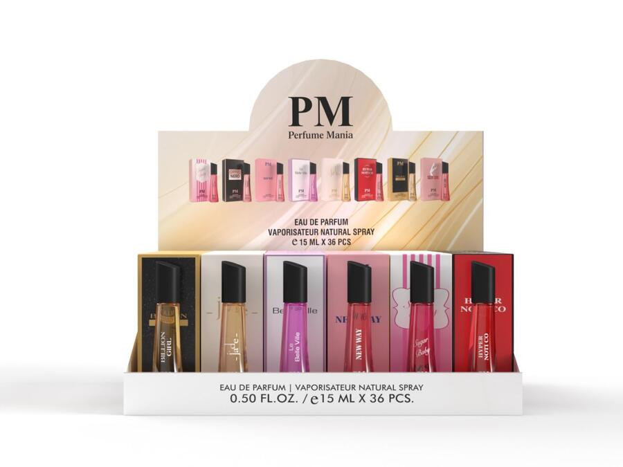 PM EXPO ASSORTITO EDP DA 15 ml
 [Conf.da 36 pezzi]