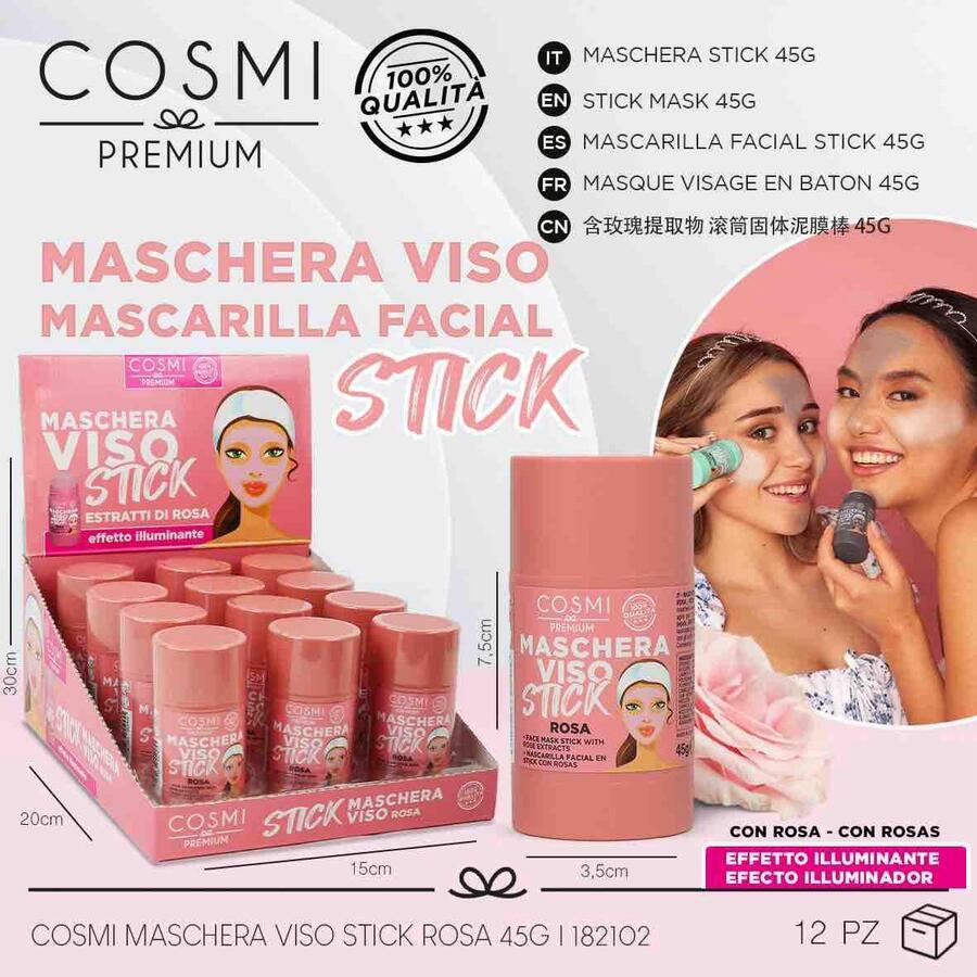 COSMI MASCHERA STICK DA 45 gr.
 [Conf.da 12 pezzi]