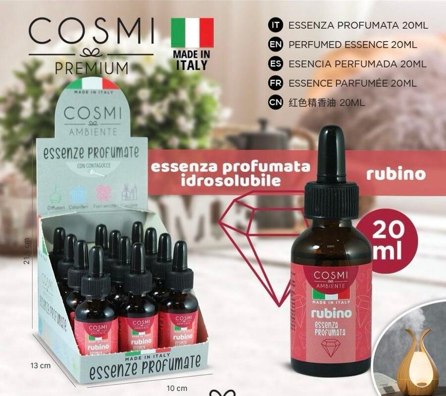 COSMI ESSENZA PROFUMATA DA 20 ml
 [Conf.da 12 pezzi]