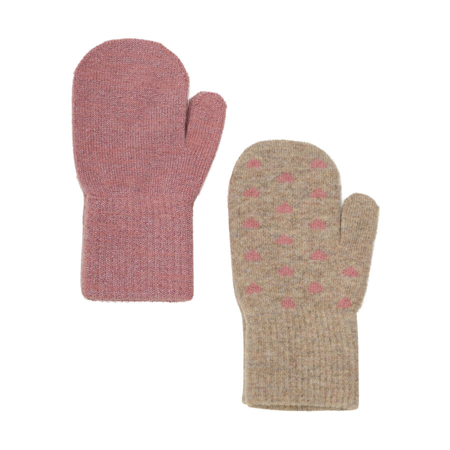 Moffoline Calde in Lana – Pacco da 2, 1-2 Anni - Fantasie assortite